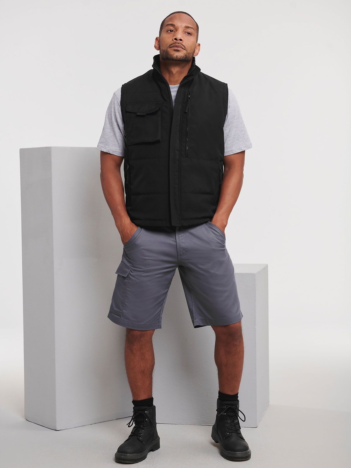 gilet de travail robuste