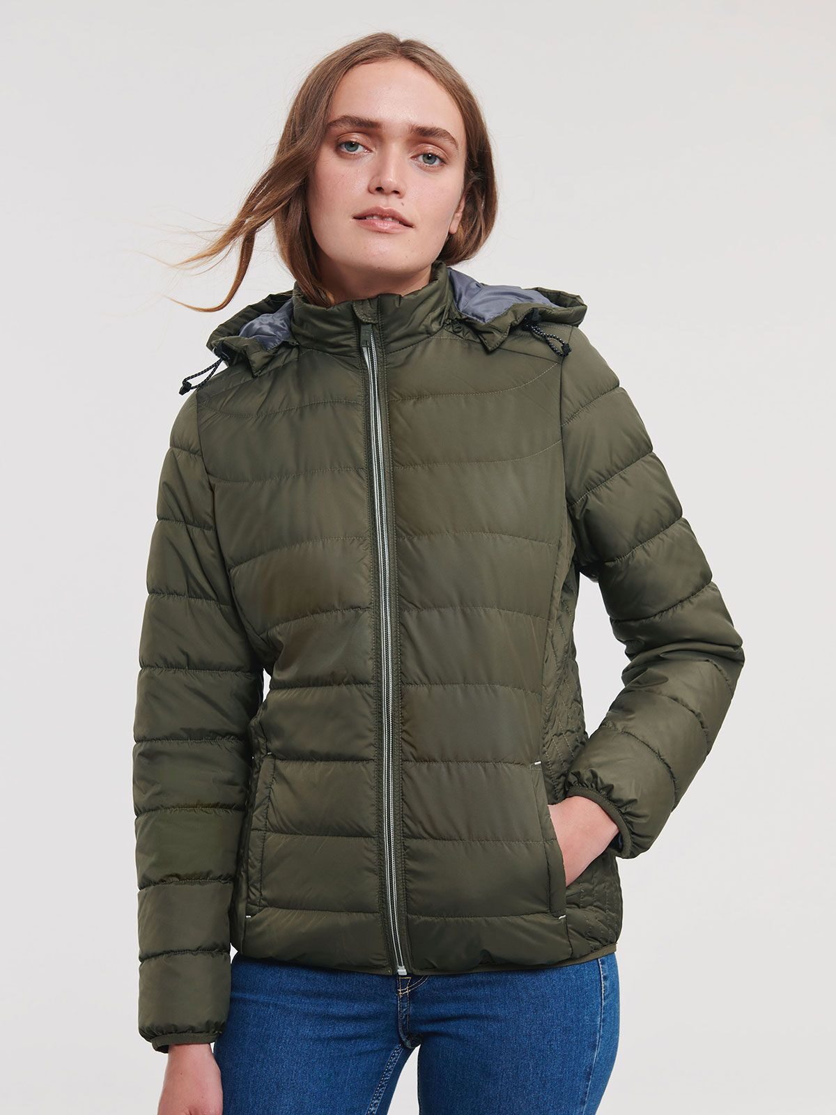 Damen-Nano-Kapuzenjacke