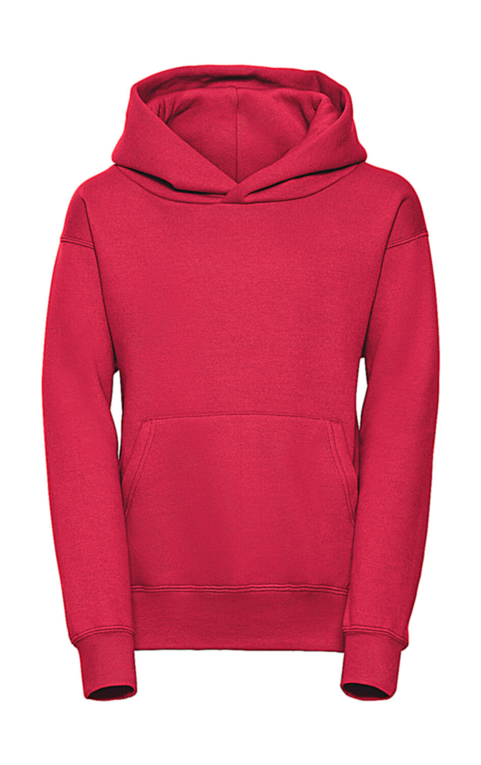 Kids Hooded Sweatshirt - 401 - Classic Red