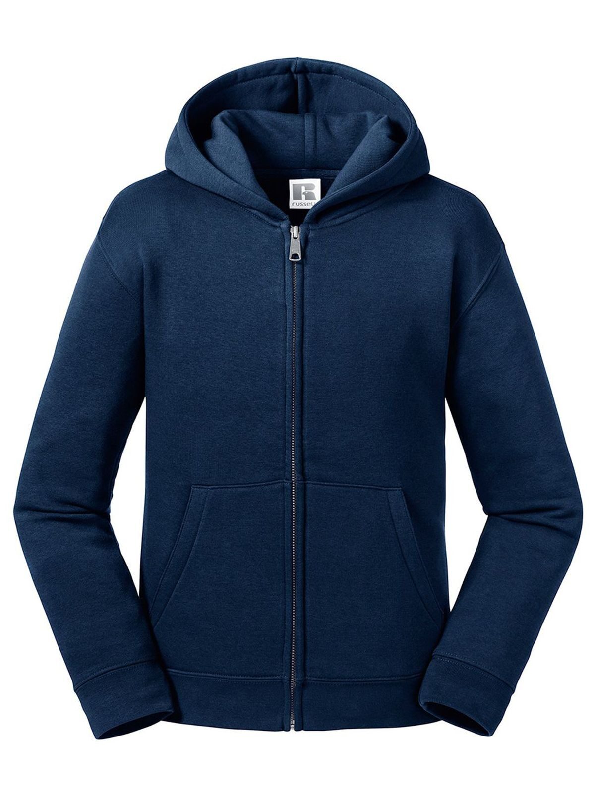Kids Authentic Zipped Hood Jacket - FN - French Navy