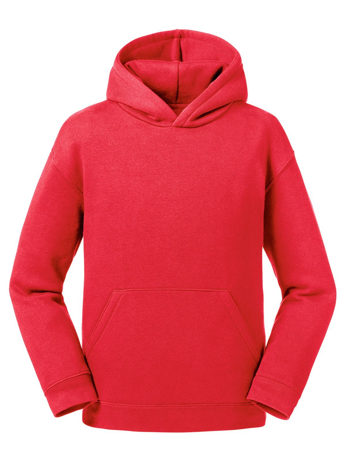 Kinder-Sweatshirt mit Kapuze - CR - Klassisches Rot