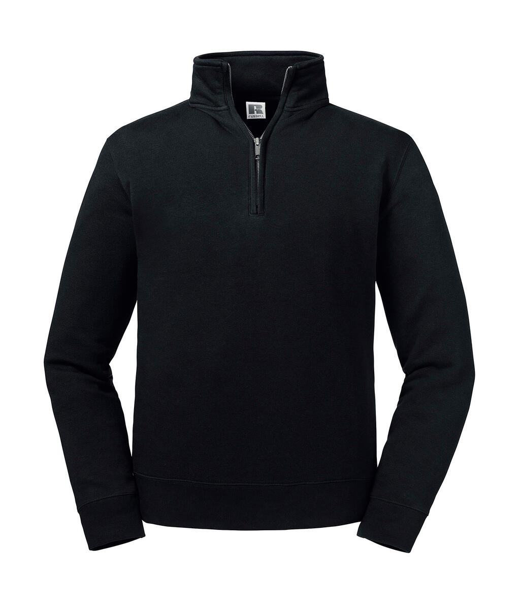 Authentic Quarter Zip Sweat - 101 - Black