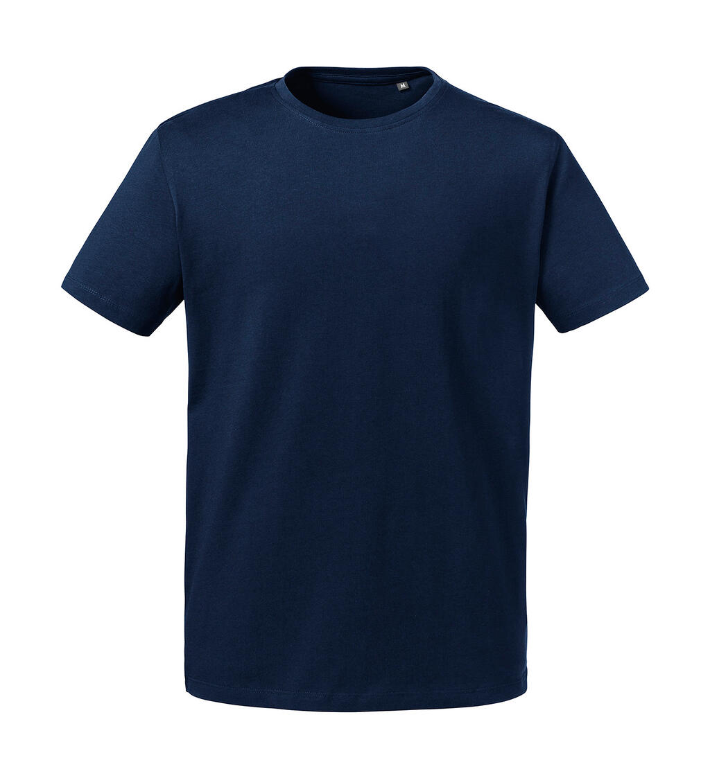 T-shirt épais pour homme en coton biologique pur - FN - Marine française