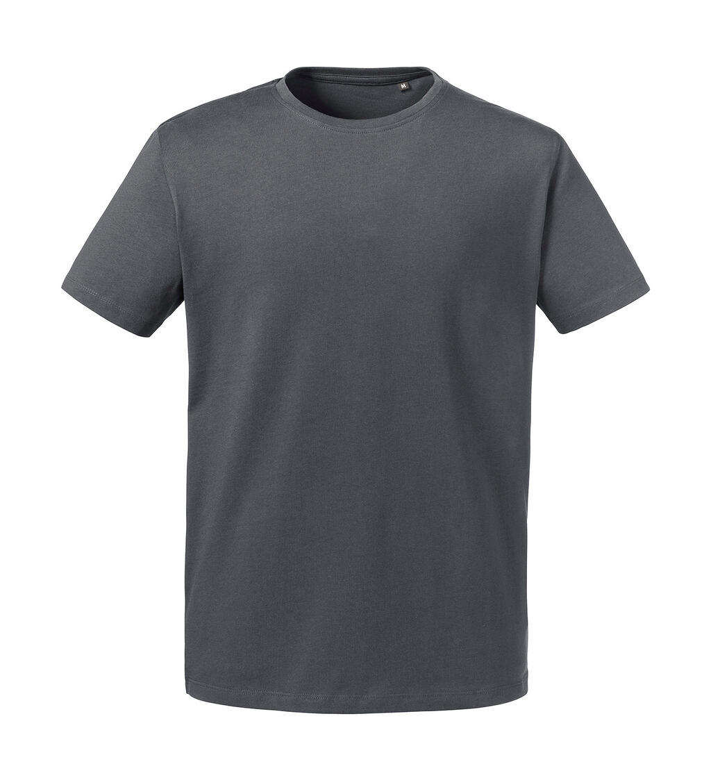 T-shirt épais pour homme en coton biologique pur - CG - Convoi Gris