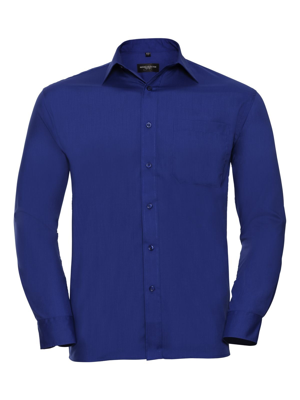 Chemise en popeline à manches longues pour homme - BH - Bright Royal