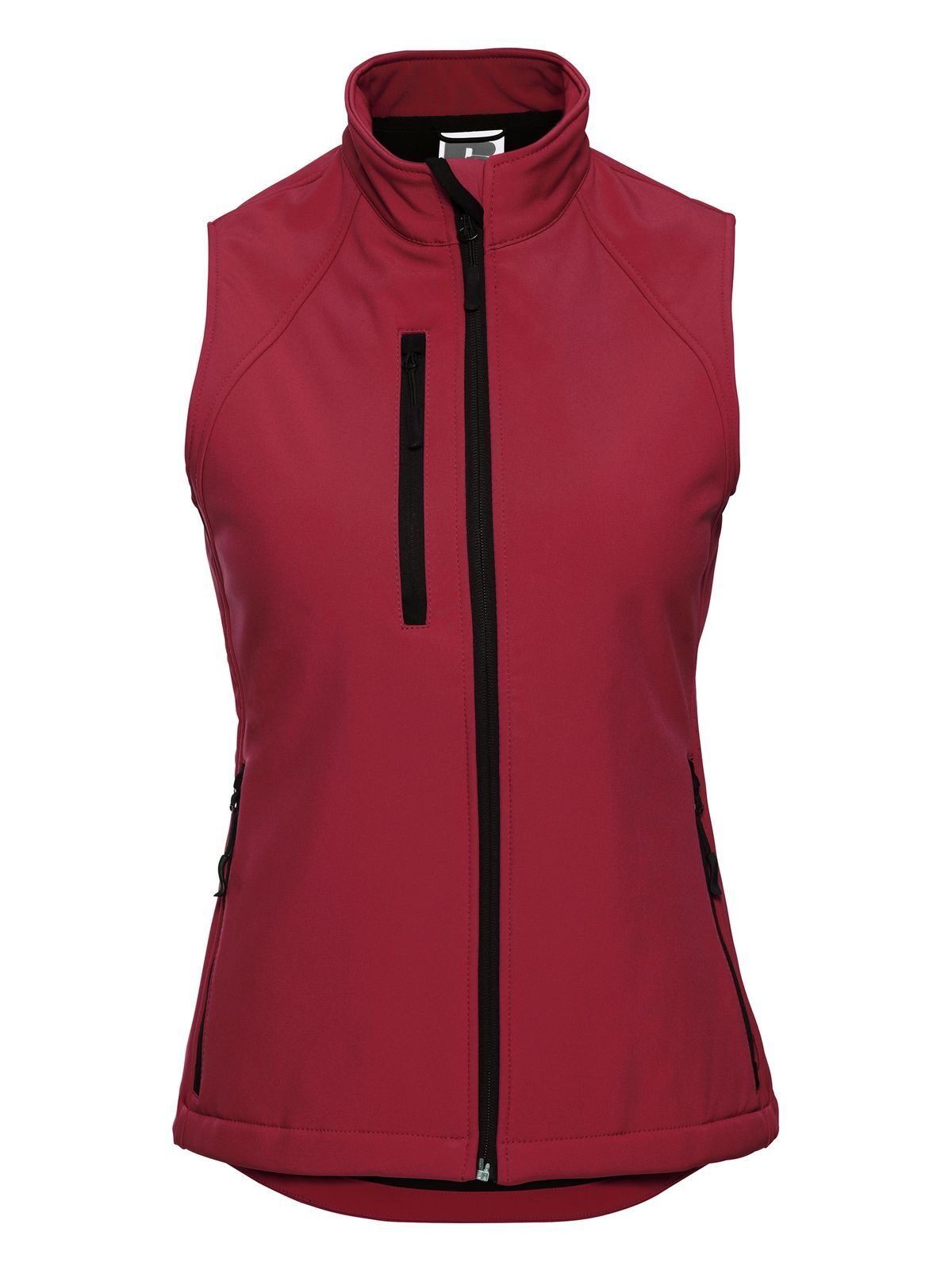 Ladies' Softshell Gilet - CR - Classic Red
