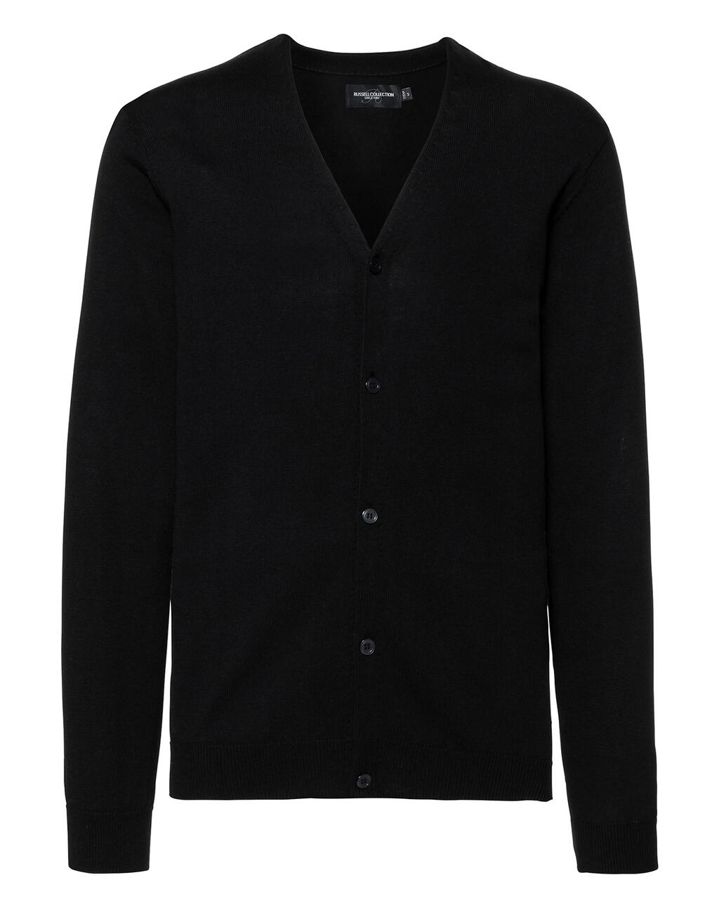 Gilet en maille à col en V pour homme - 36 - Noir