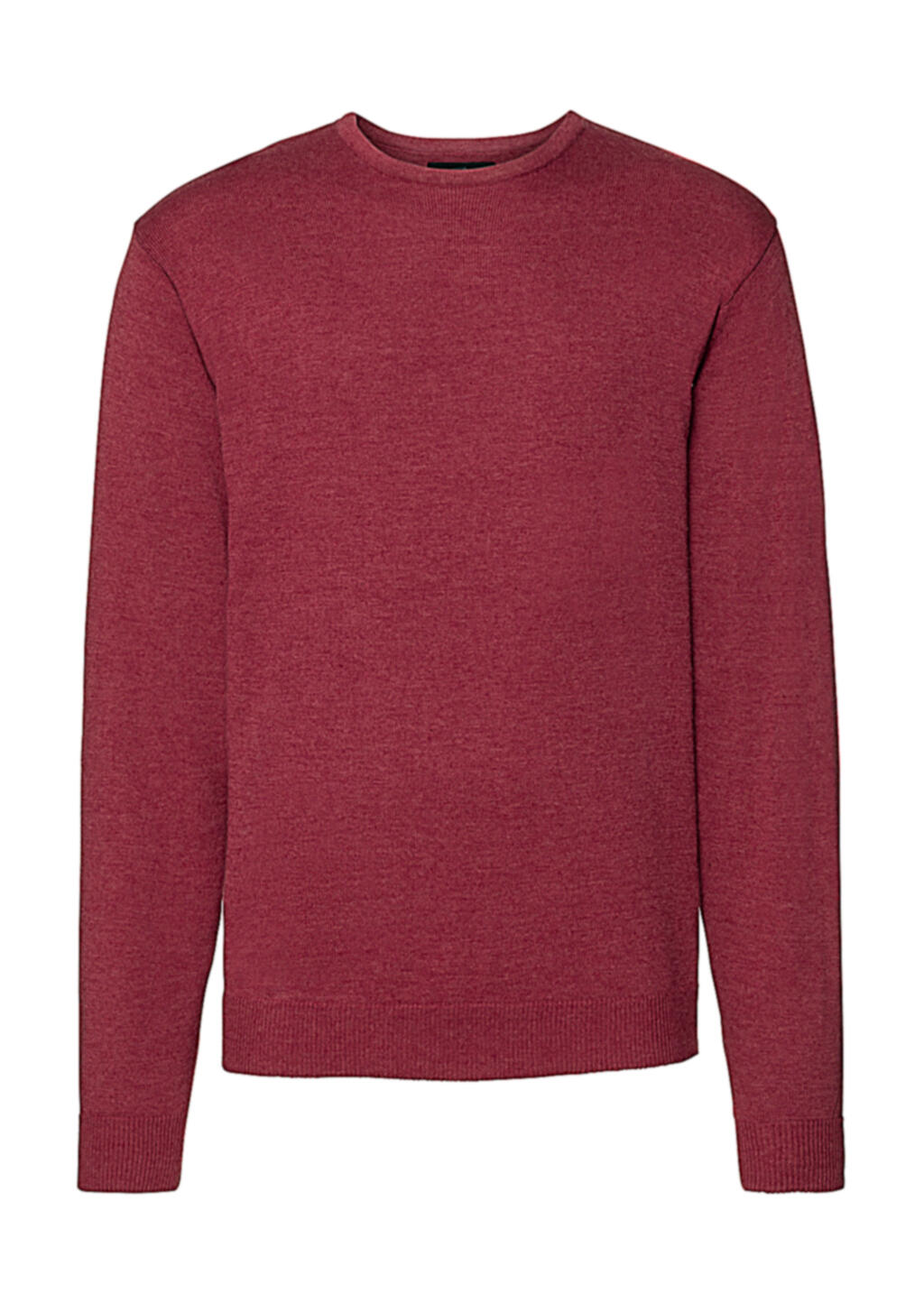 Pull en maille à col rond pour homme - MC - Marbré aux canneberges
