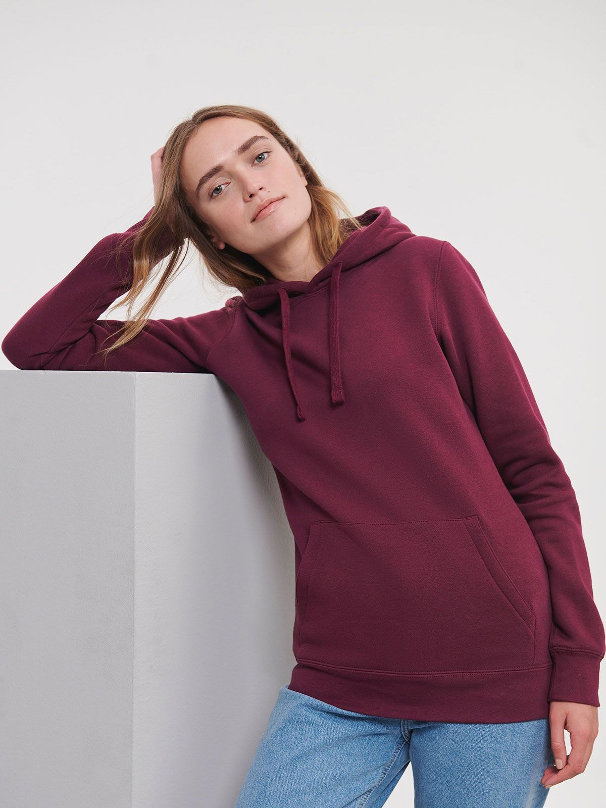 Authentischer Damen-Kapuzenpullover