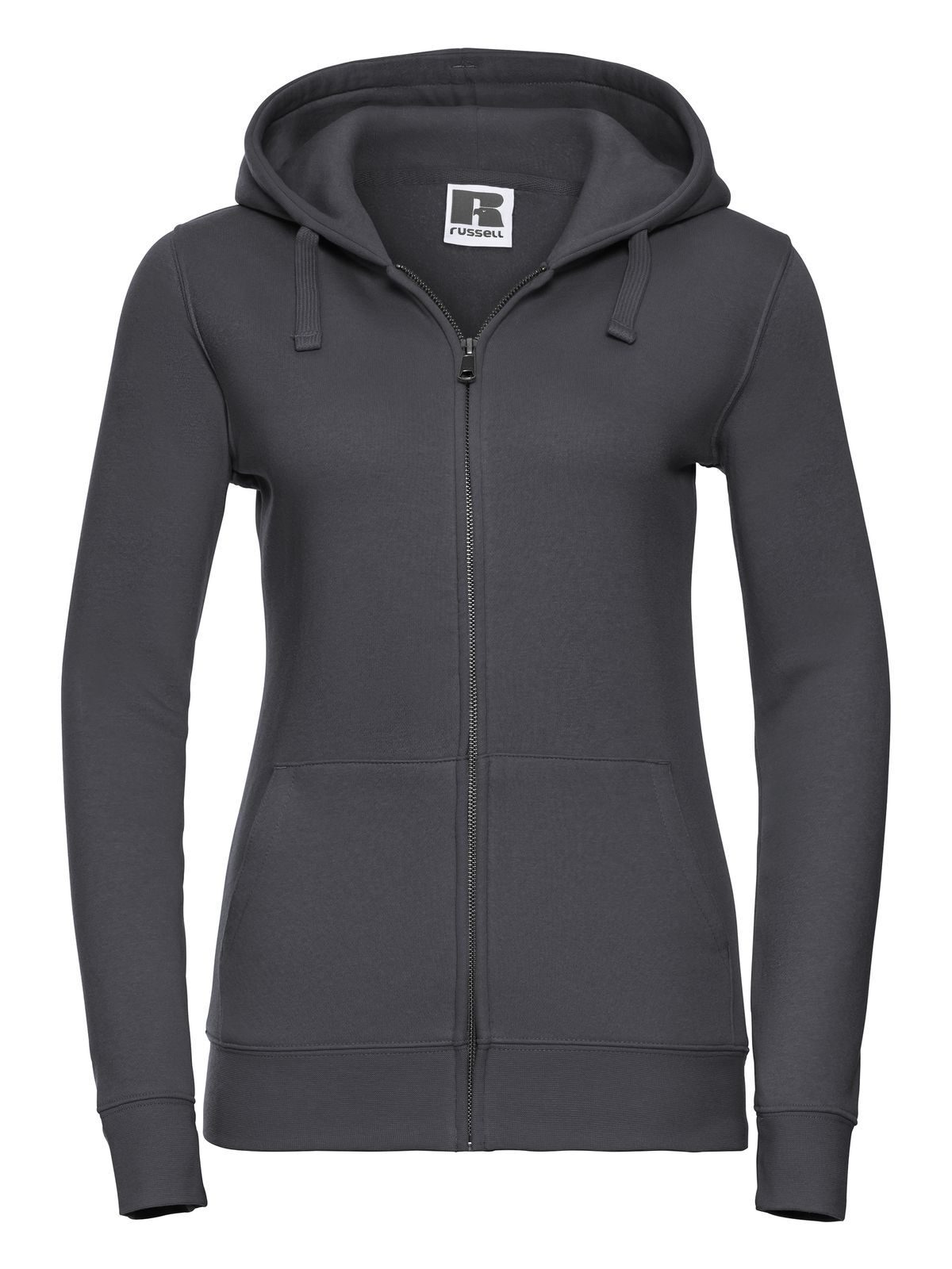 Ladies´ Authentic Zipped Hood Jacket - CG - Convoy Grey