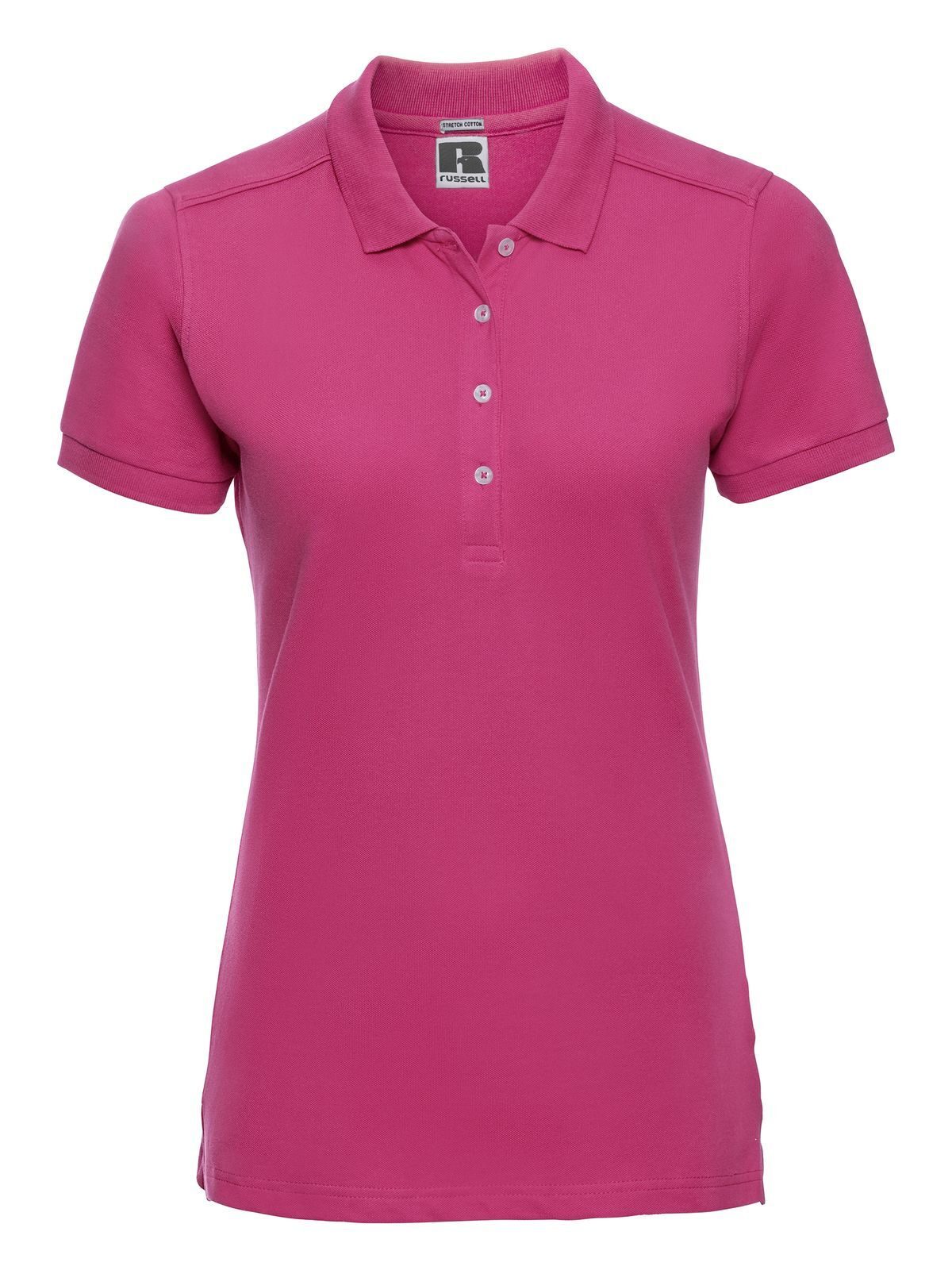 Damen-Stretch-Polohemd - 57 - Fuchsie