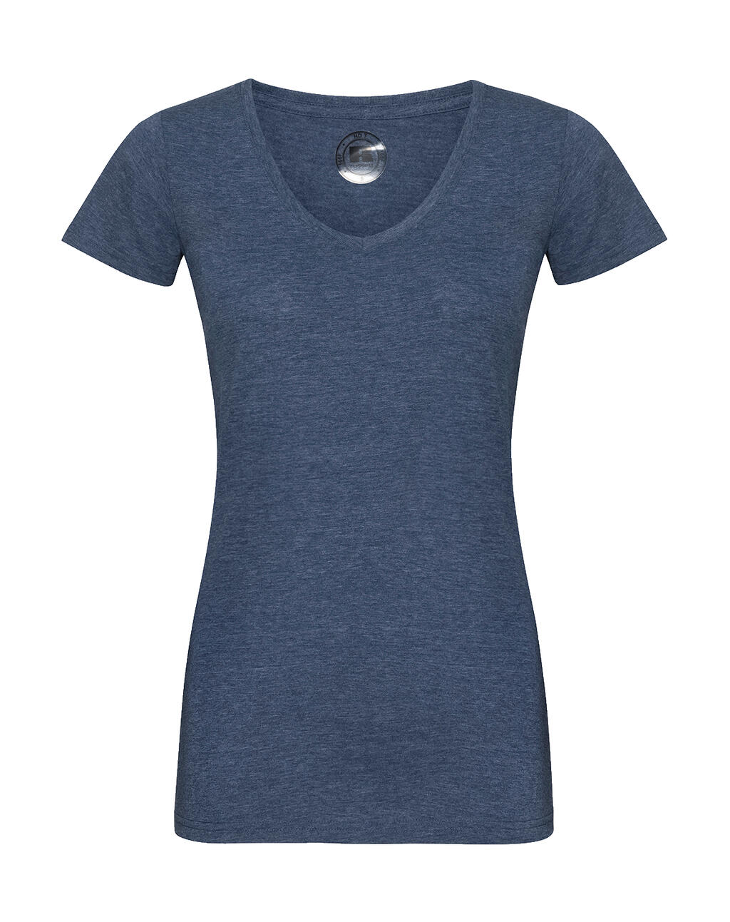 T-shirt donna HD scollo a V - N9 - Bright Navy Marl