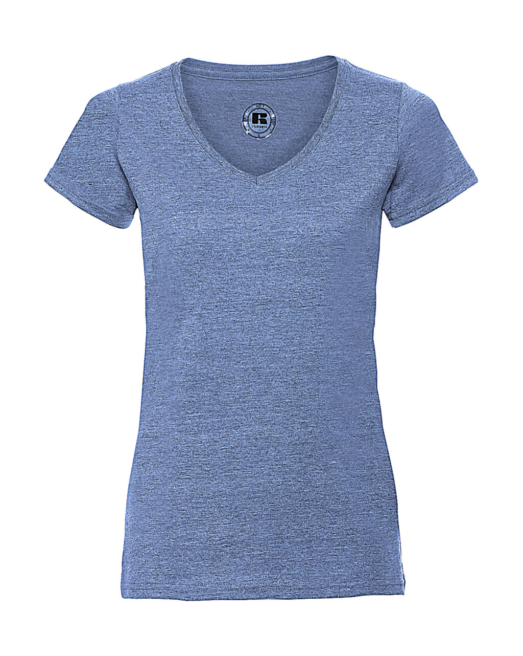 T-shirt donna HD scollo a V - M3 - Blue Marl