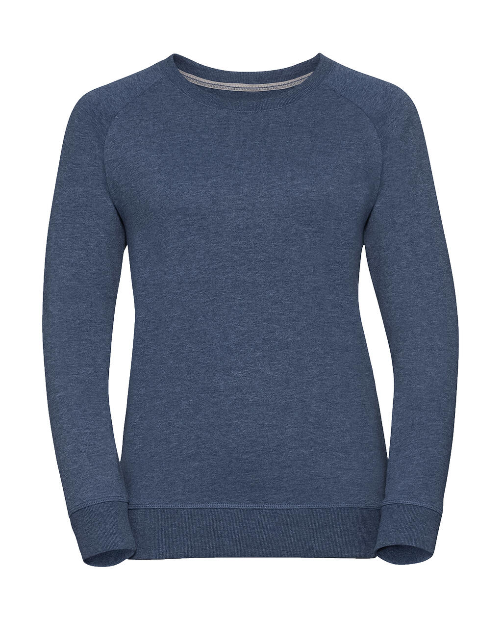 Sweat-shirt en molleton français HD pour femmes - N9 - Bleu marine chiné brillant
