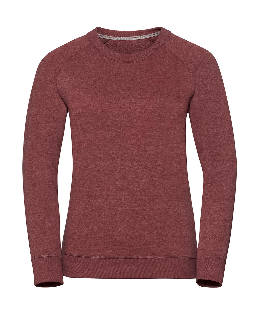 Sweat-shirt en molleton français HD pour femmes - MM - Marron Marl