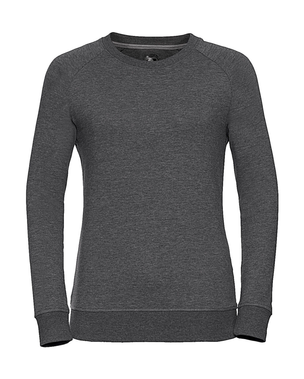 Sweat-shirt en molleton français HD pour femmes - GY - Gris chiné