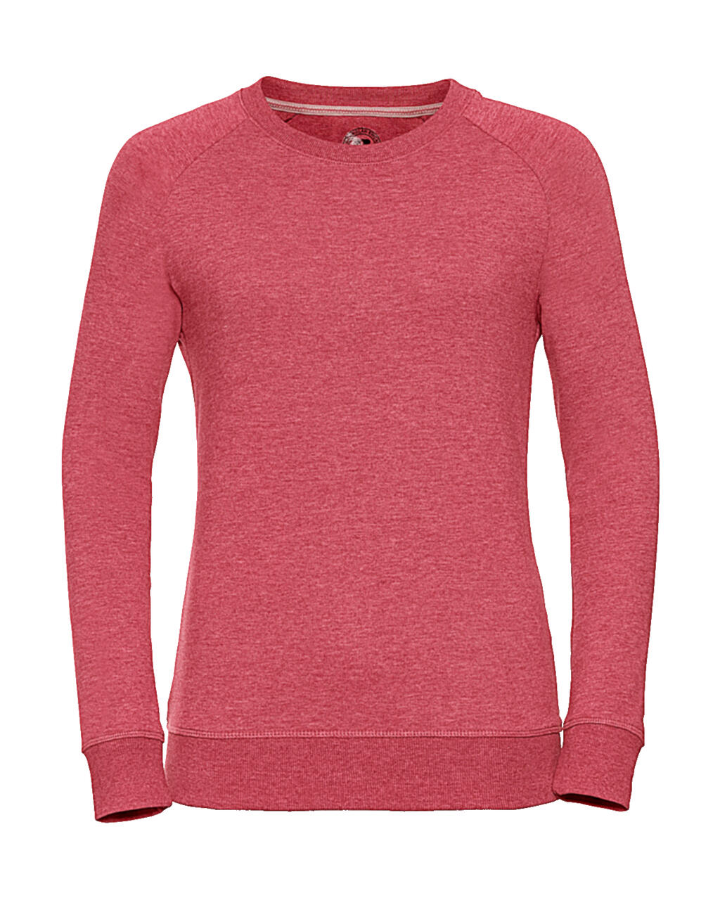 Sweat-shirt en molleton français HD pour femmes - RM - Marne rouge