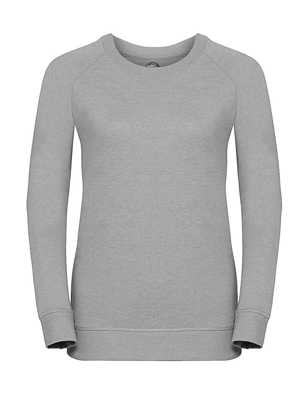 Sweat-shirt en molleton français HD pour femmes - S7 - Marne argentée
