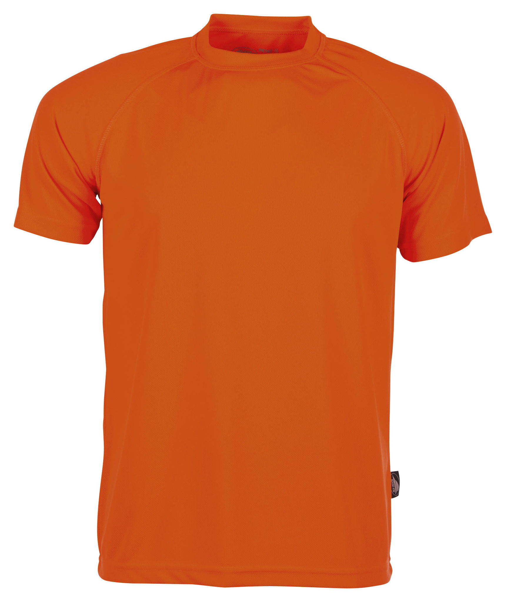 T-shirt de sport à manches courtes et col rond Firstee - OR - Orange fluorescent
