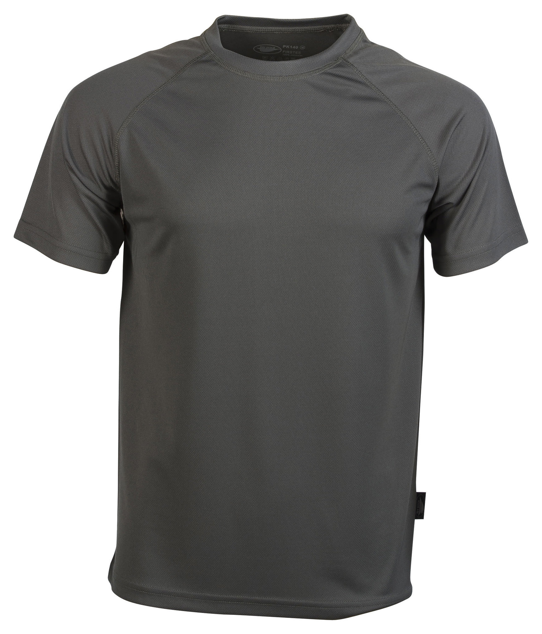 T-shirt de sport à manches courtes et col rond Firstee - TT - Titane