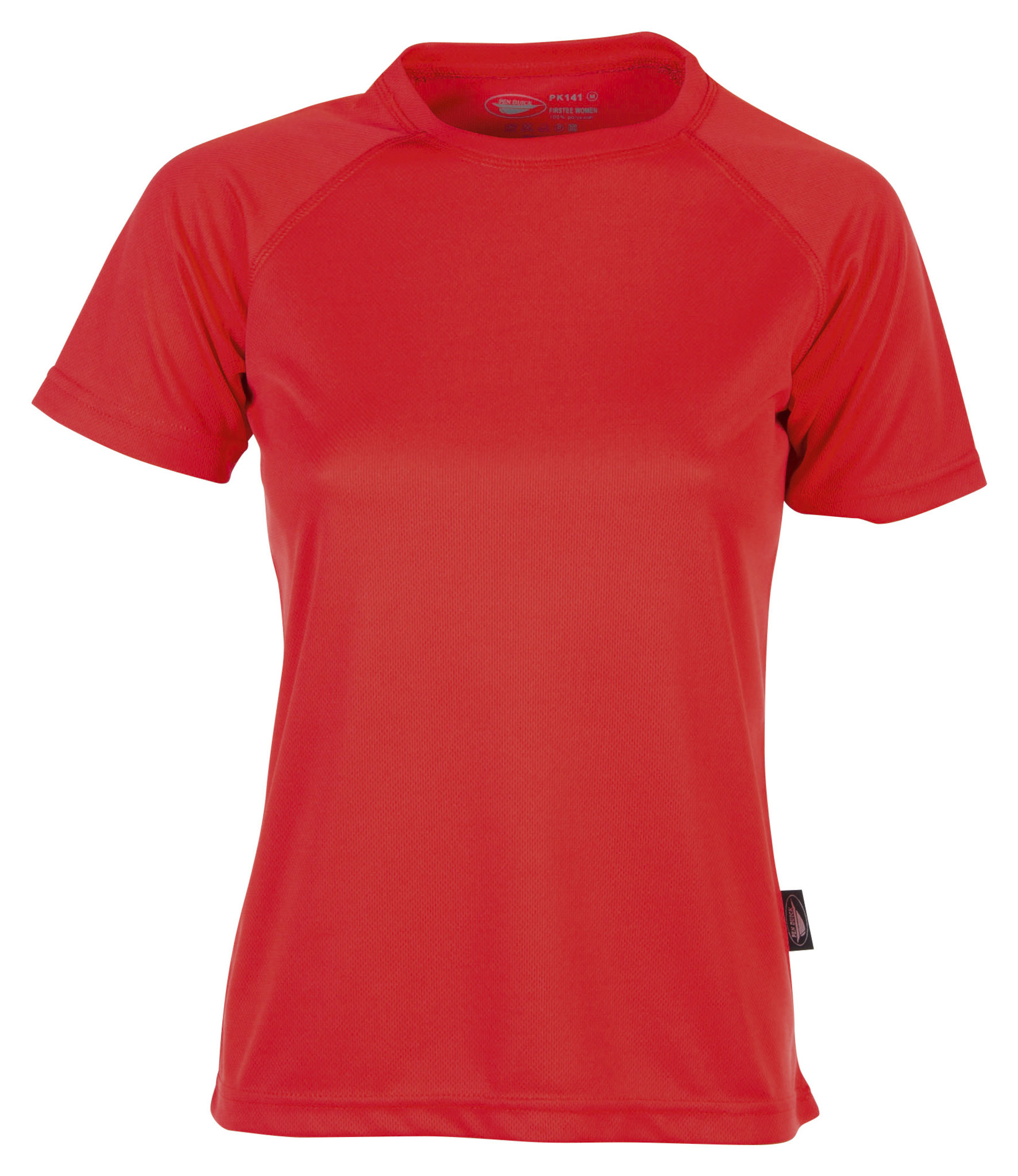 Firstee Damen-Sporttrikot G/CM/C 100% Polyester 140 g Atoll XS - RD - RD – Hellrot