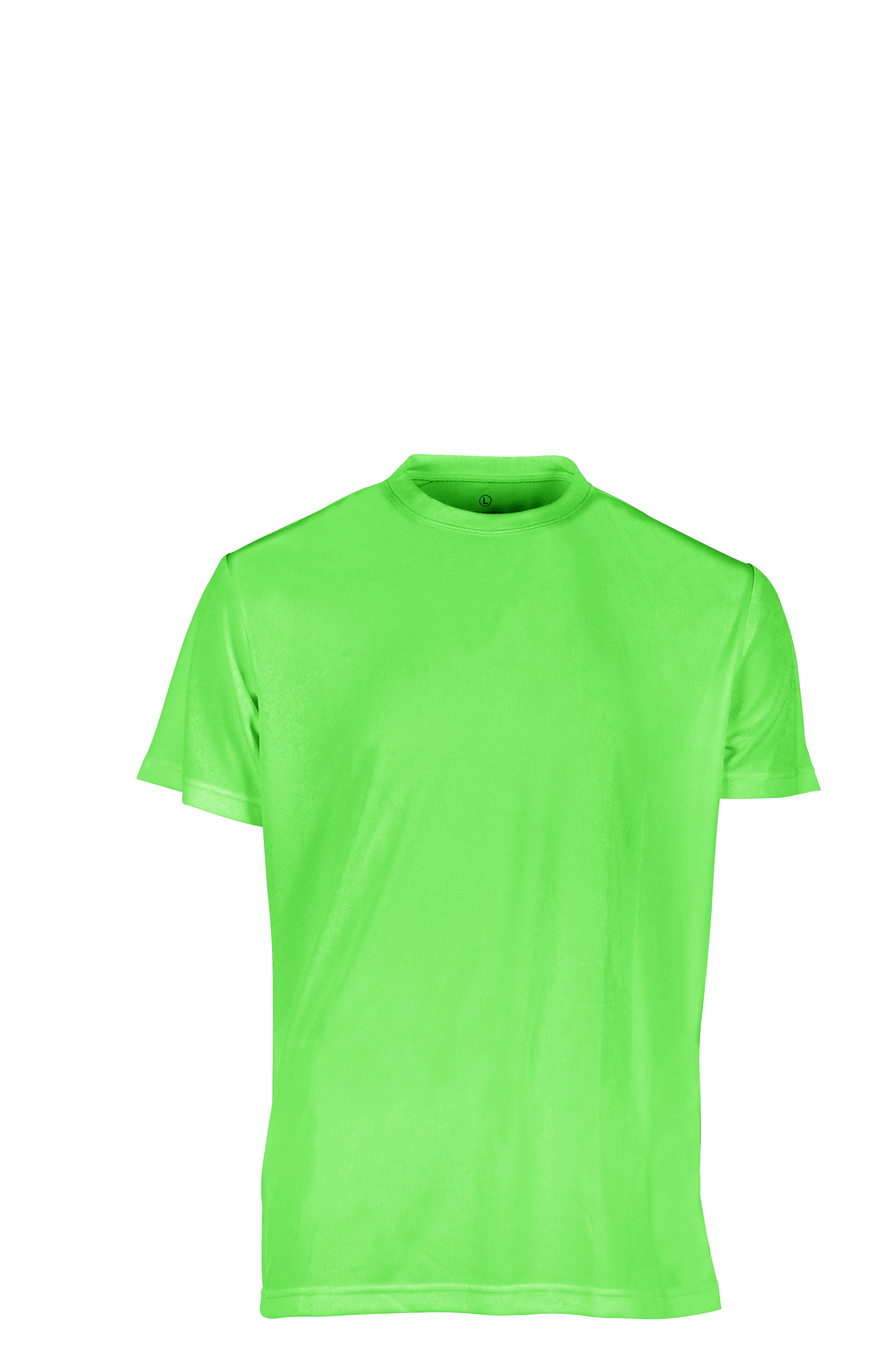Sportshirt G/CM/C 100% Pol. 130 g/m² Aqua XXS - LI - LI – Limette