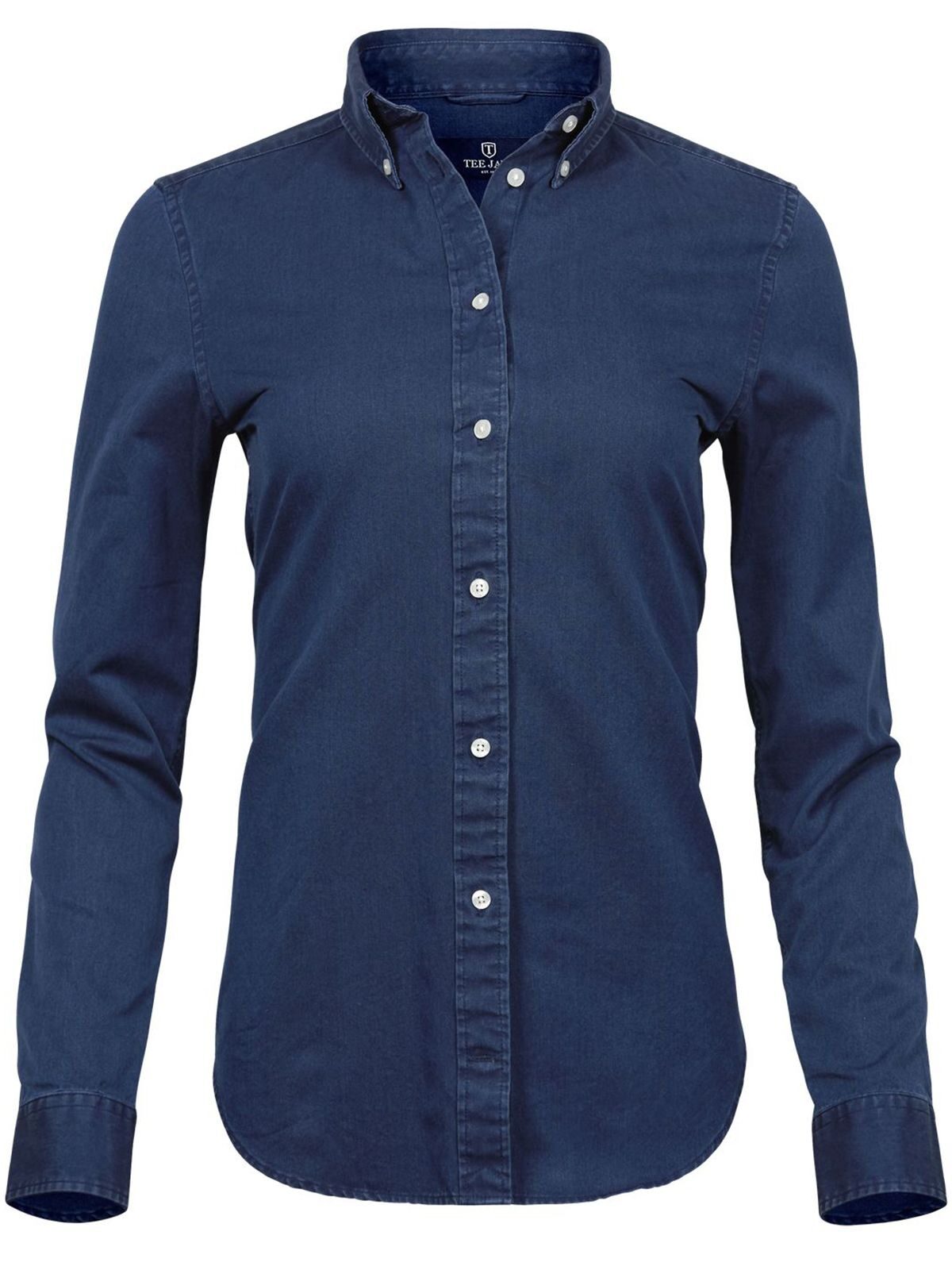 Damen-Freizeithemd aus Twill - Indingo
