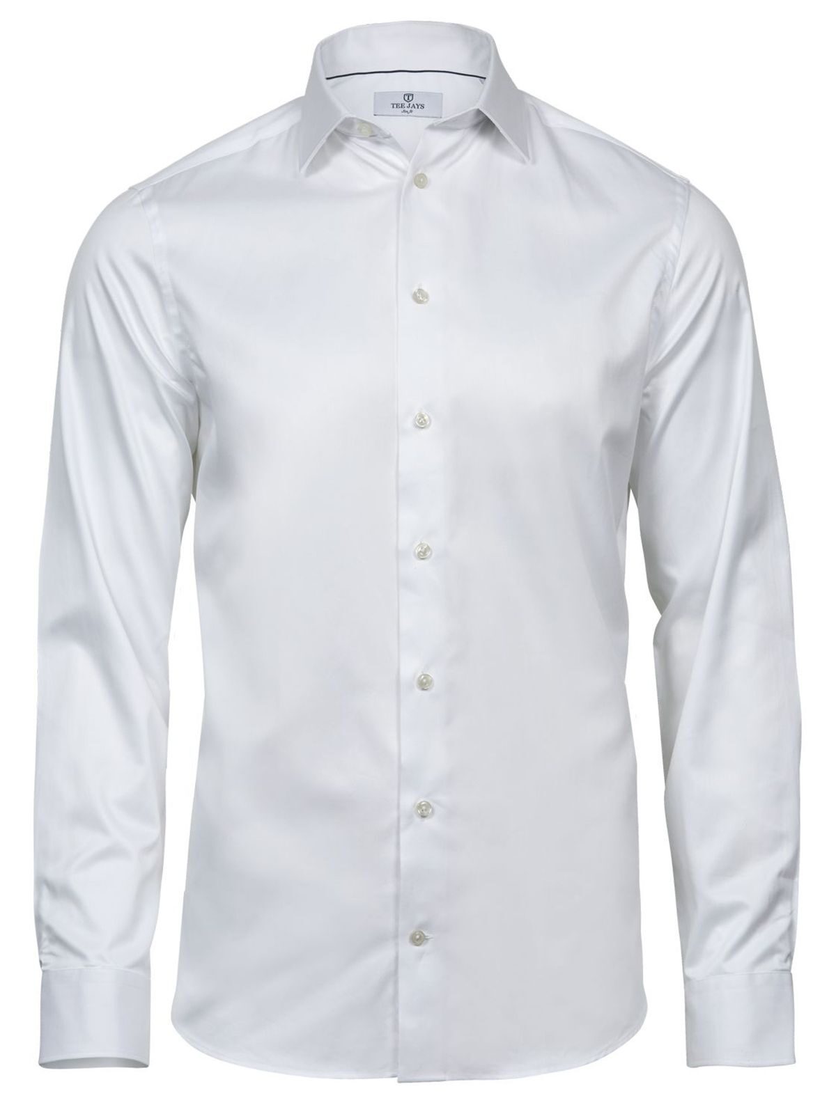 Chemise de luxe coupe ajustée - WHT - Blanc