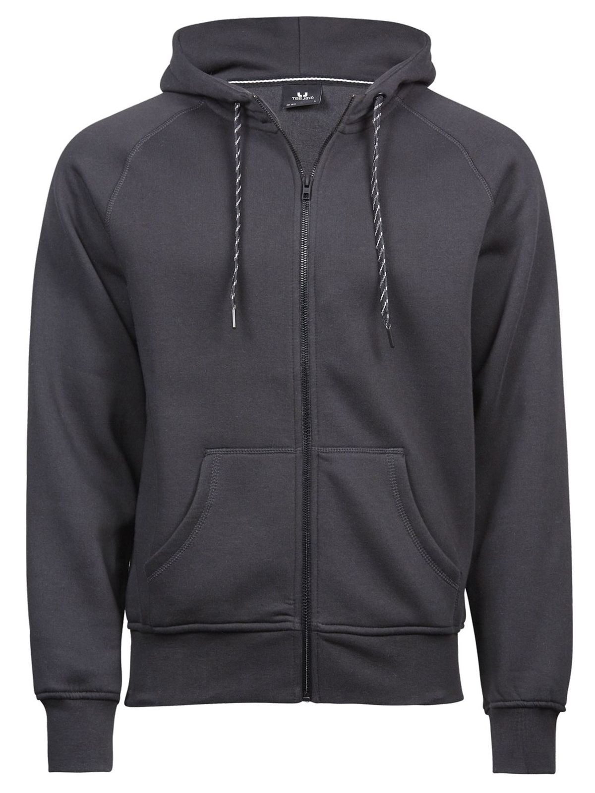Men´s Fashion Full Zip Hood - Dark Grey