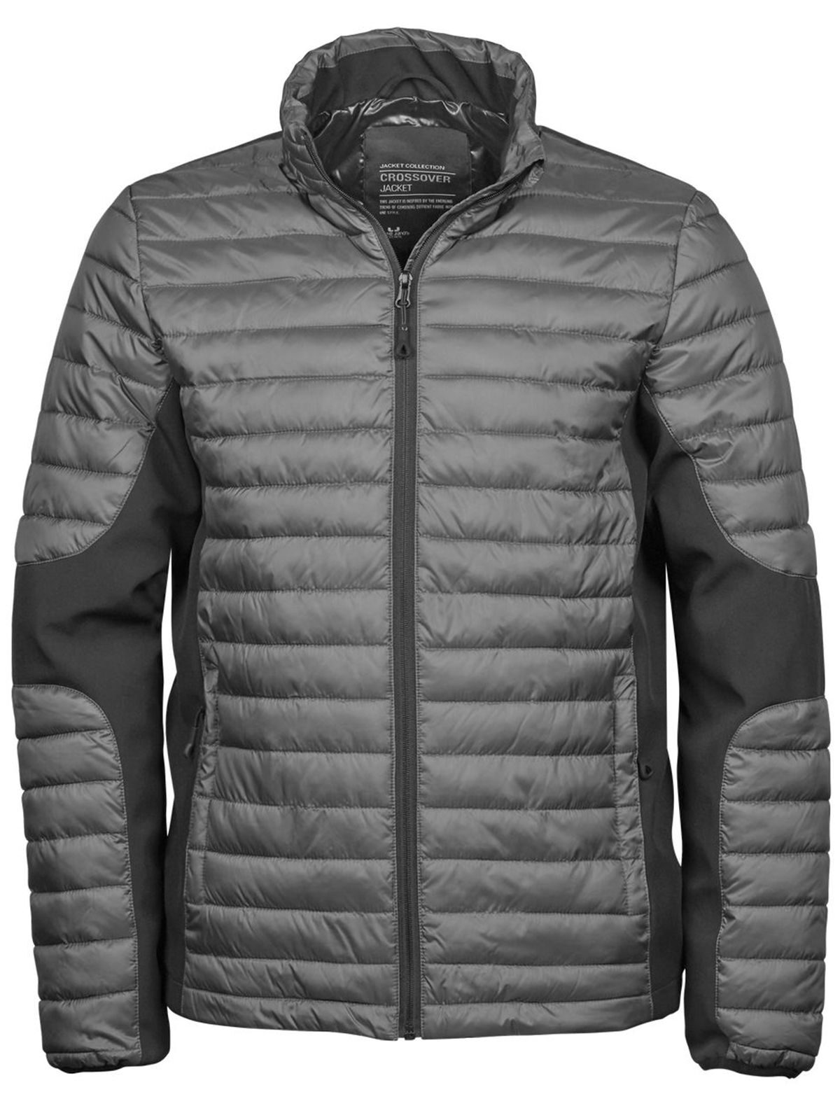 Crossover-Jacke - 170 - Weltraumgrau-Schwarz