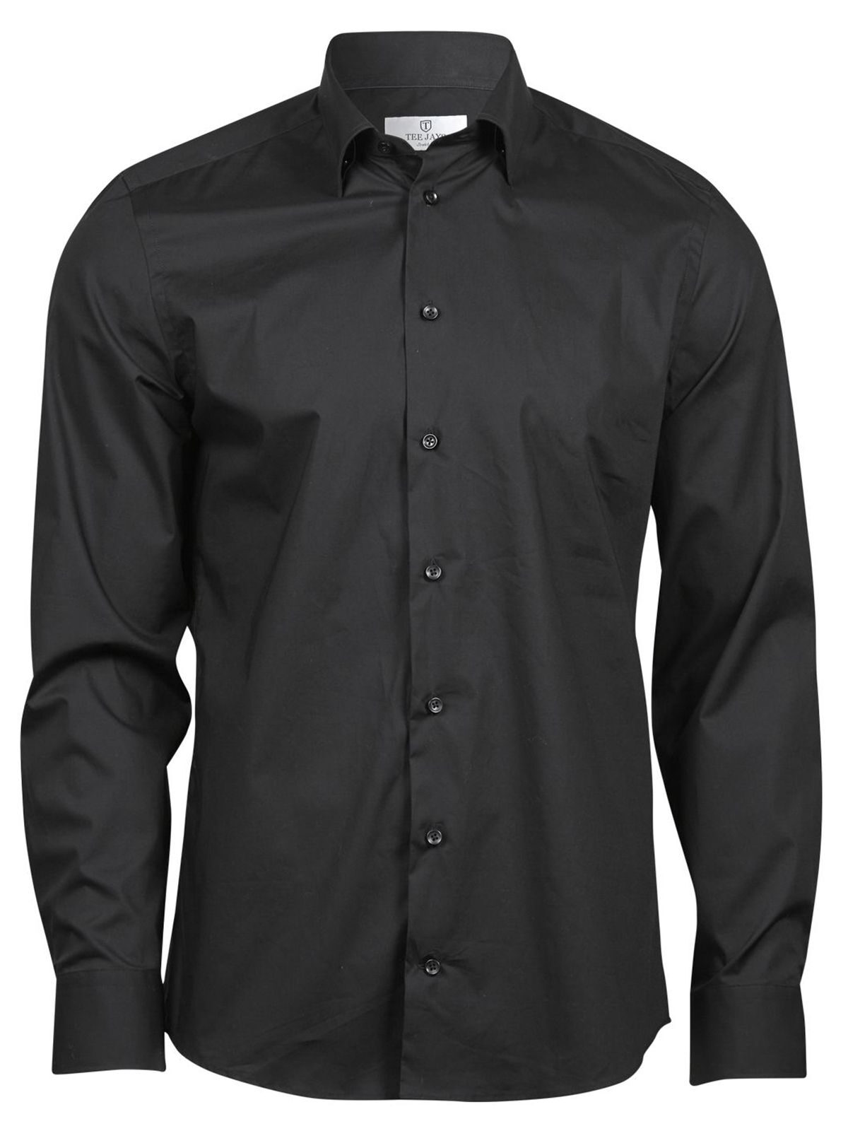 Stretch-Luxushemd - BLK - Schwarz