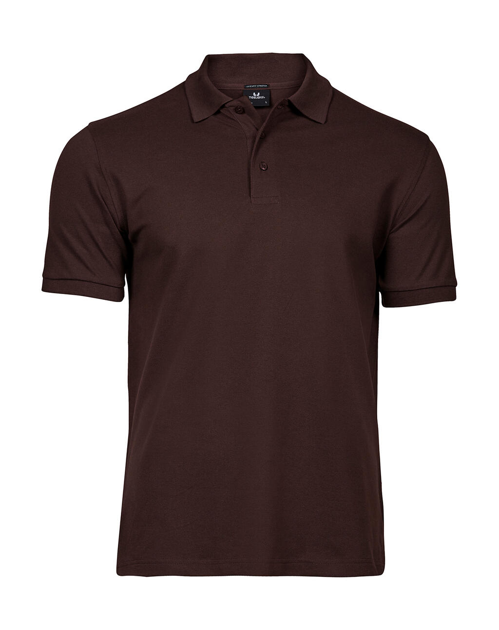 Polo stretch de luxe - Chocolat