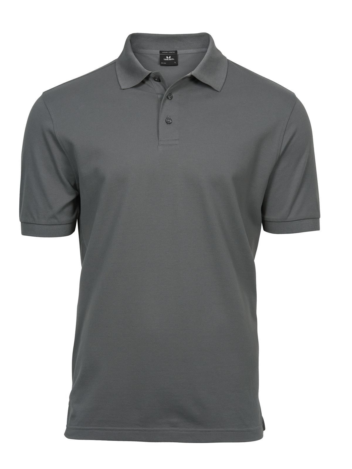 Polo stretch de luxe - Gris poudré