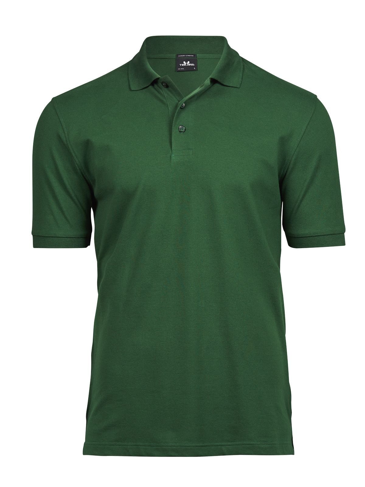 Polo stretch de luxe - Vert forêt