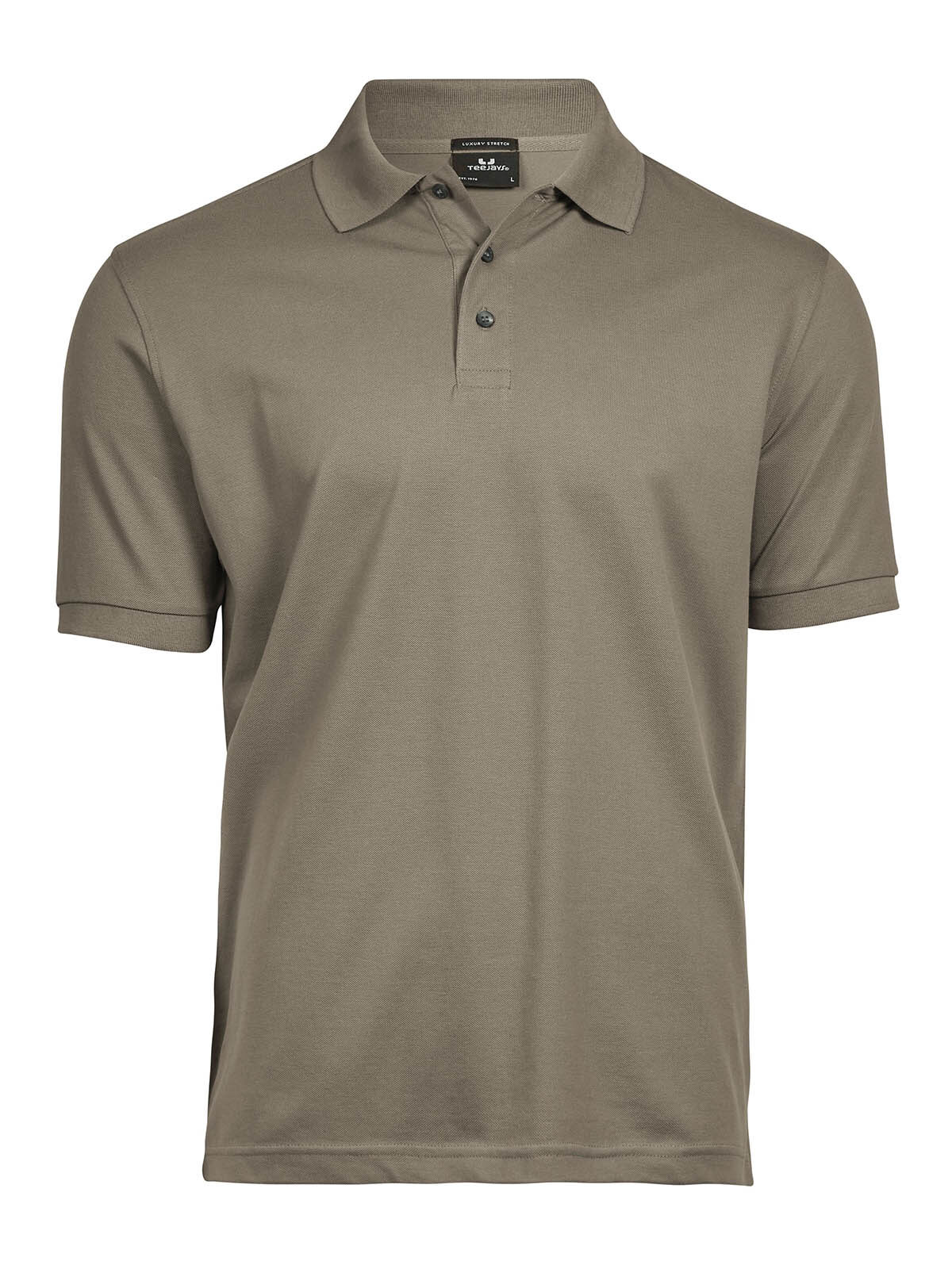Polo stretch de luxe - Argile