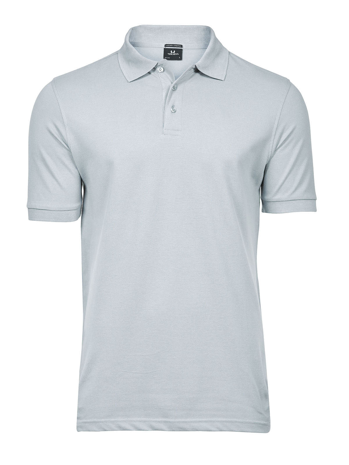Polo stretch de luxe - Bleu glacier