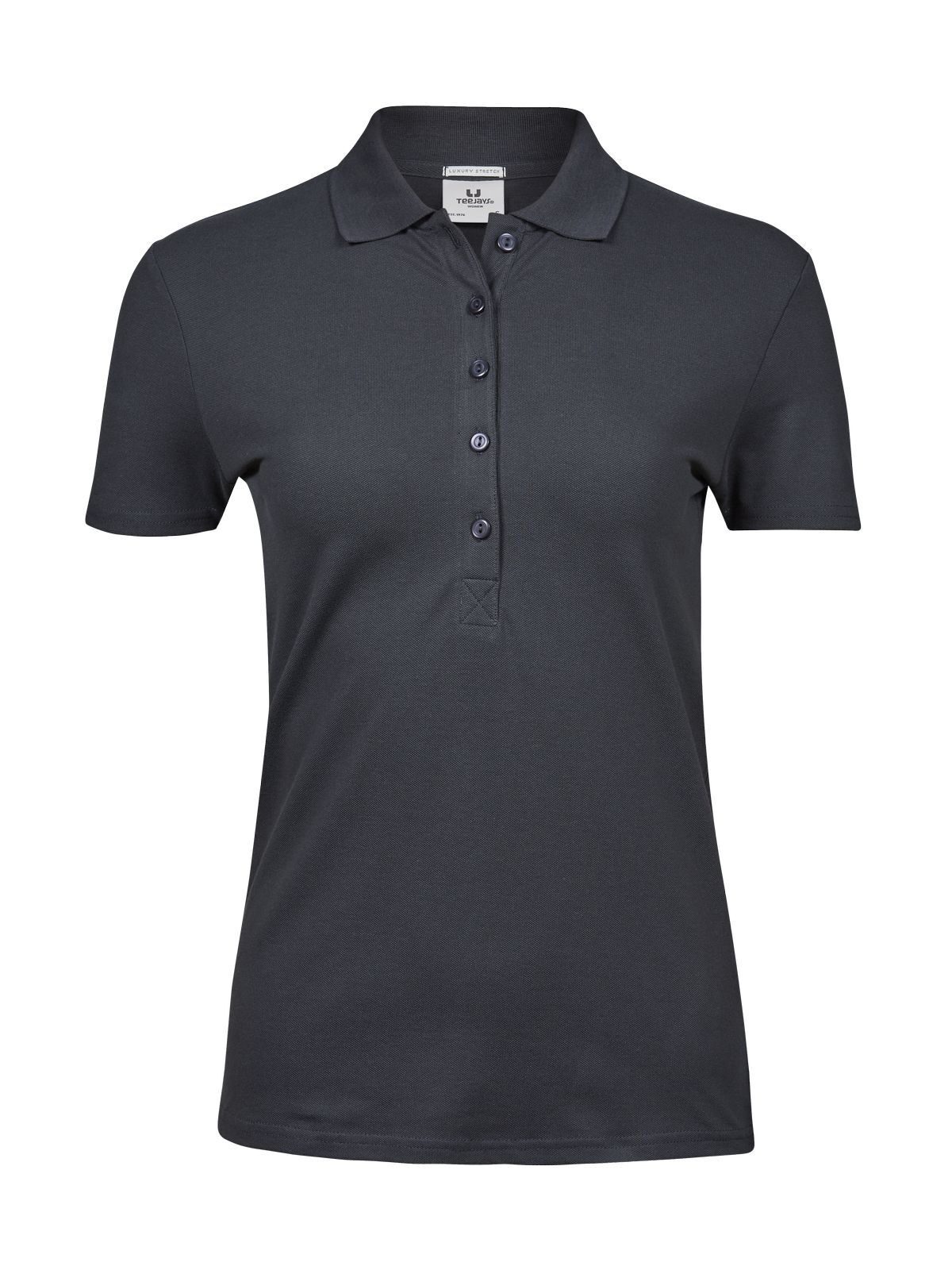 Women´s Luxury Stretch Polo - Dark Grey