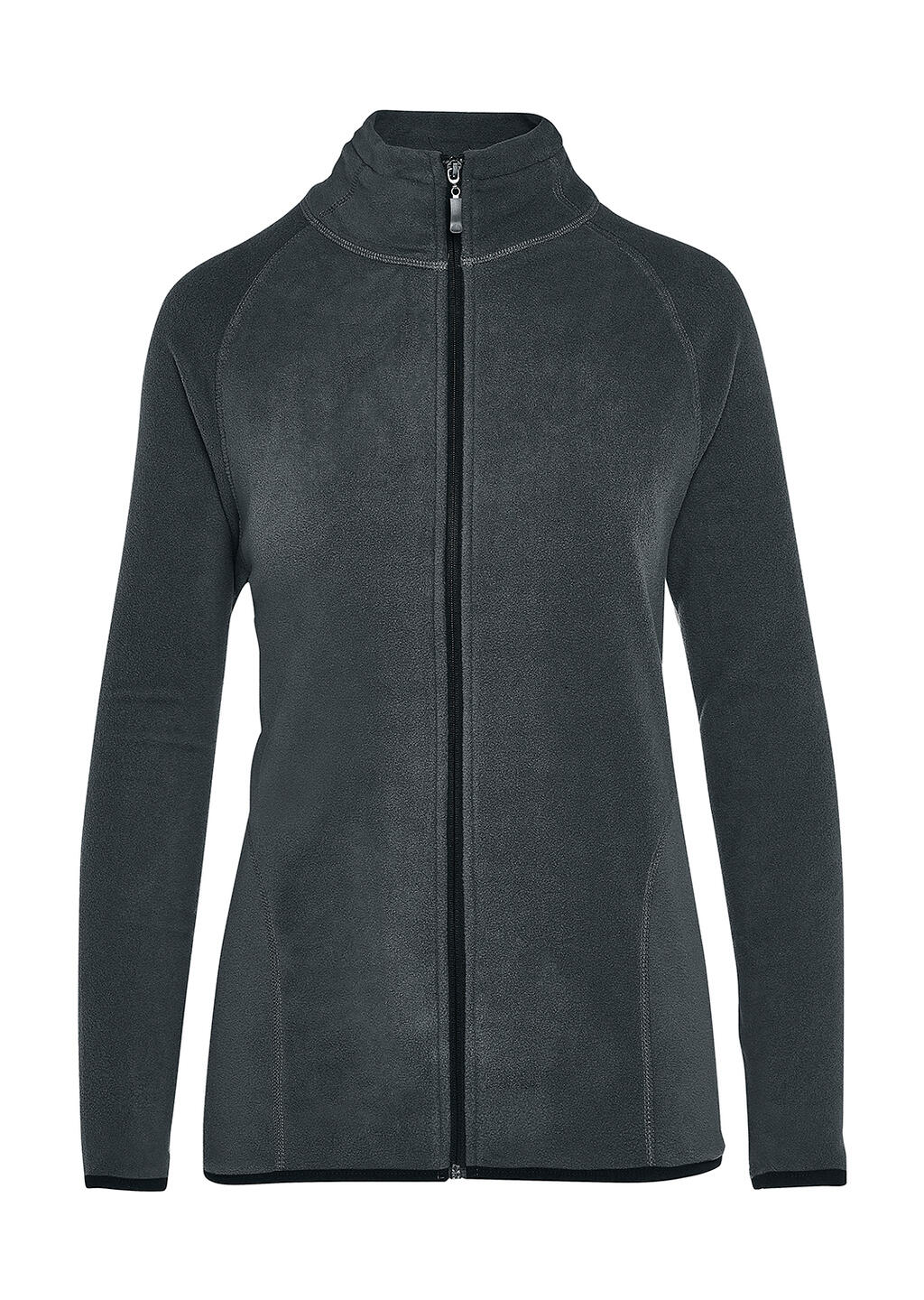 Micropile donna zip intera Tagless Signature - 130 - Charcoal