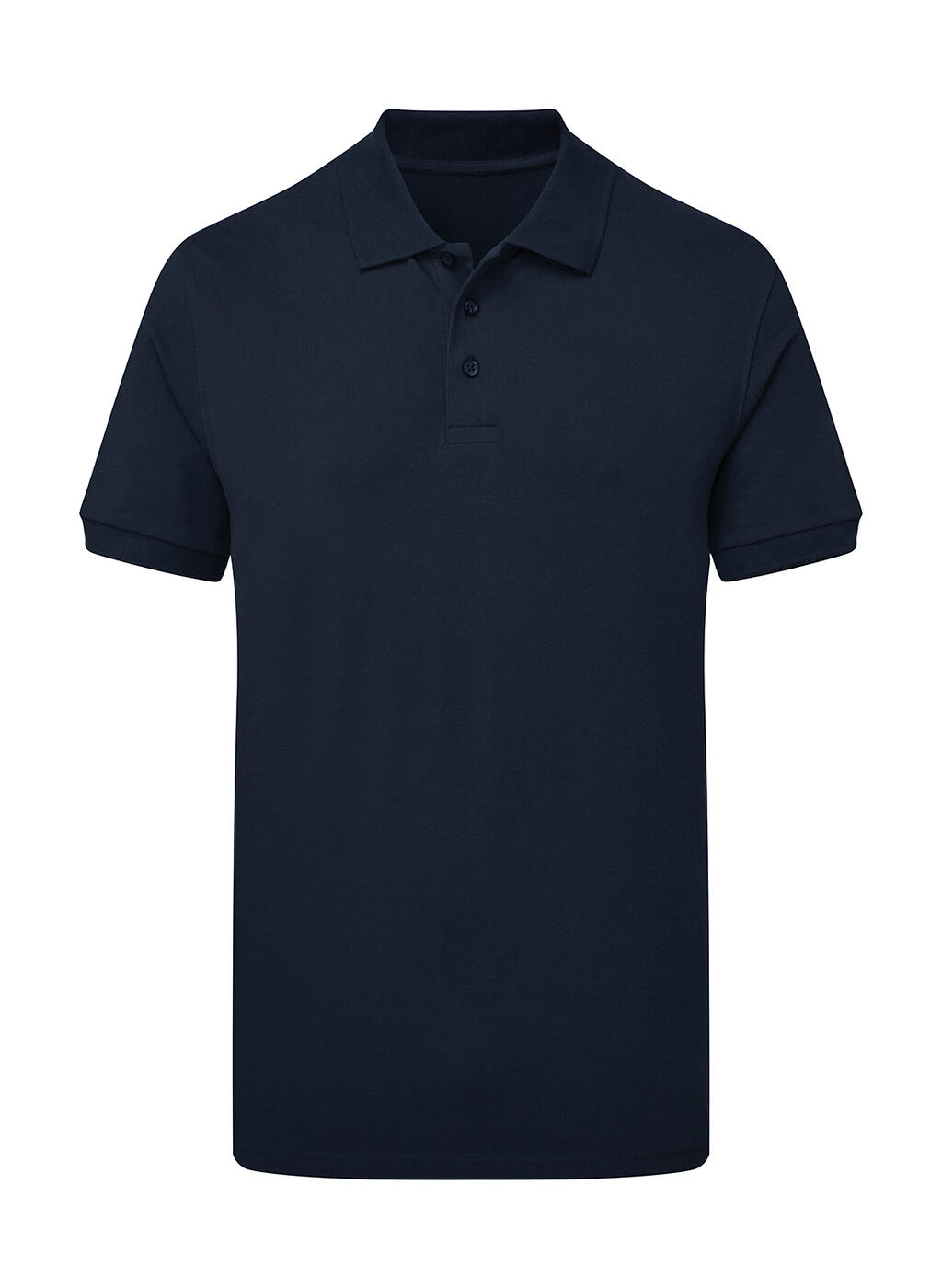 Stretch-Poloshirt für Herren ohne Markenetikett - 200 - Dunkelblau