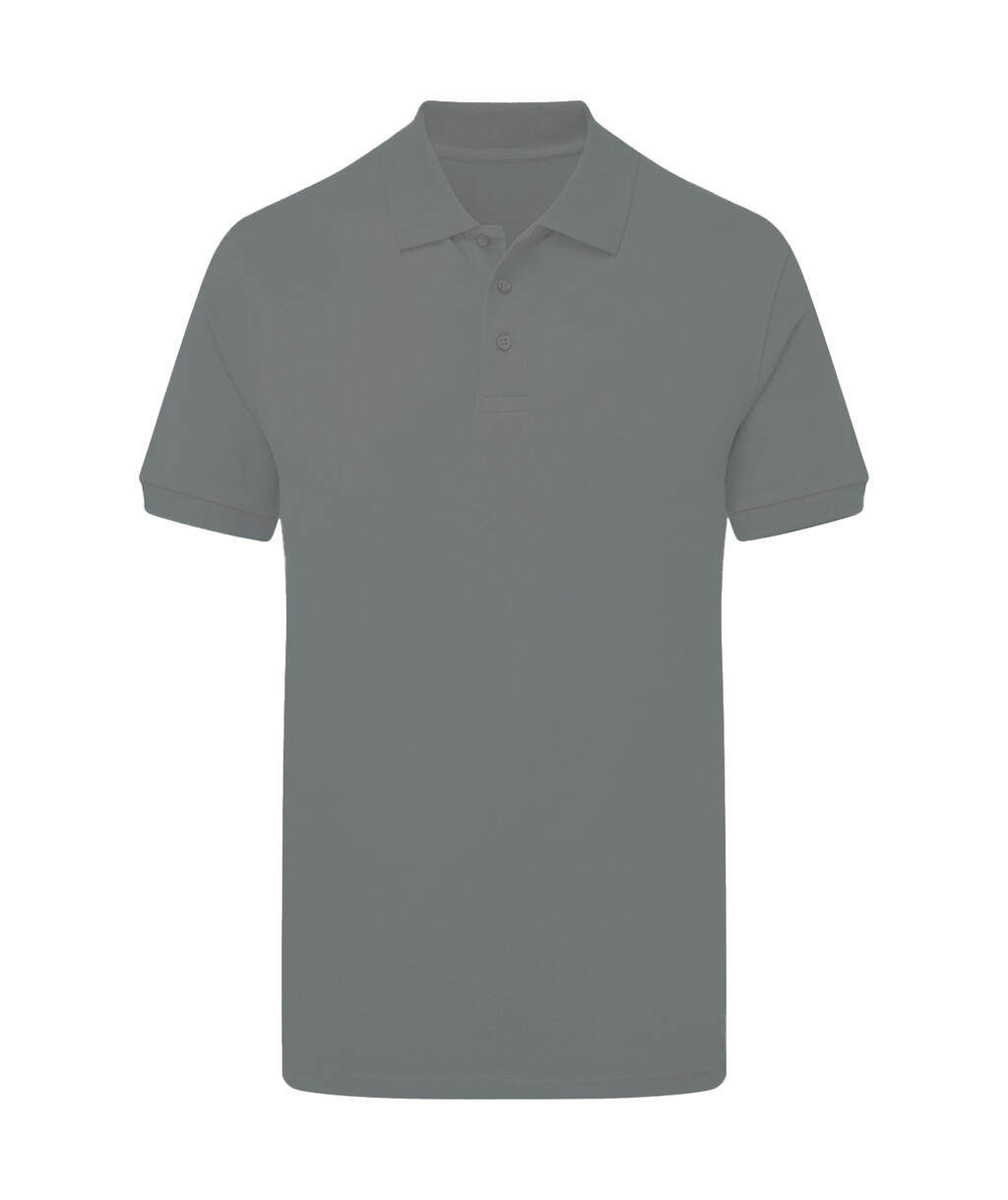 Stretch-Poloshirt für Herren ohne Markenetikett - 121 - Grau