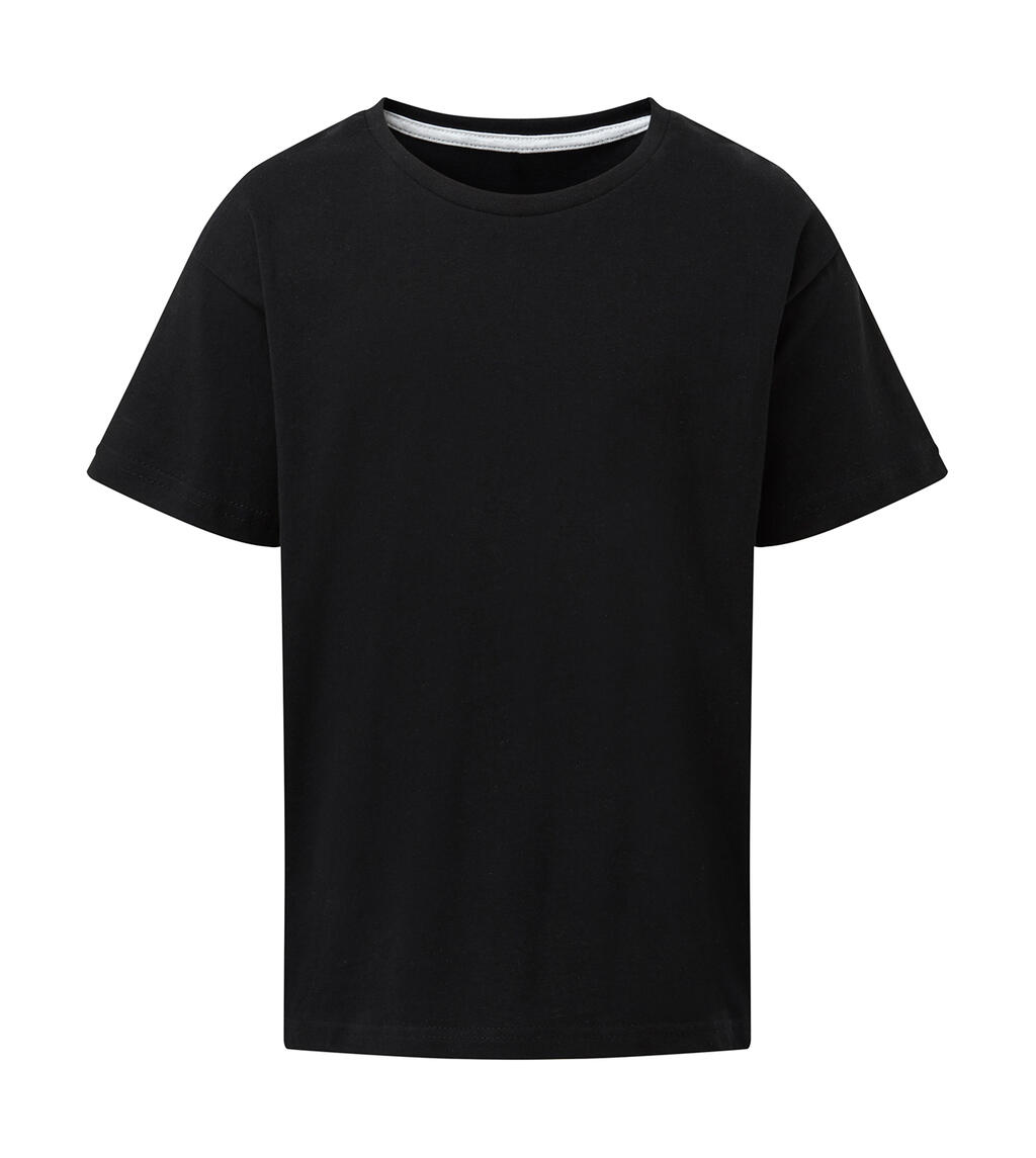 T-shirt enfant imprimé parfait sans étiquette - 104 - Noir Foncé