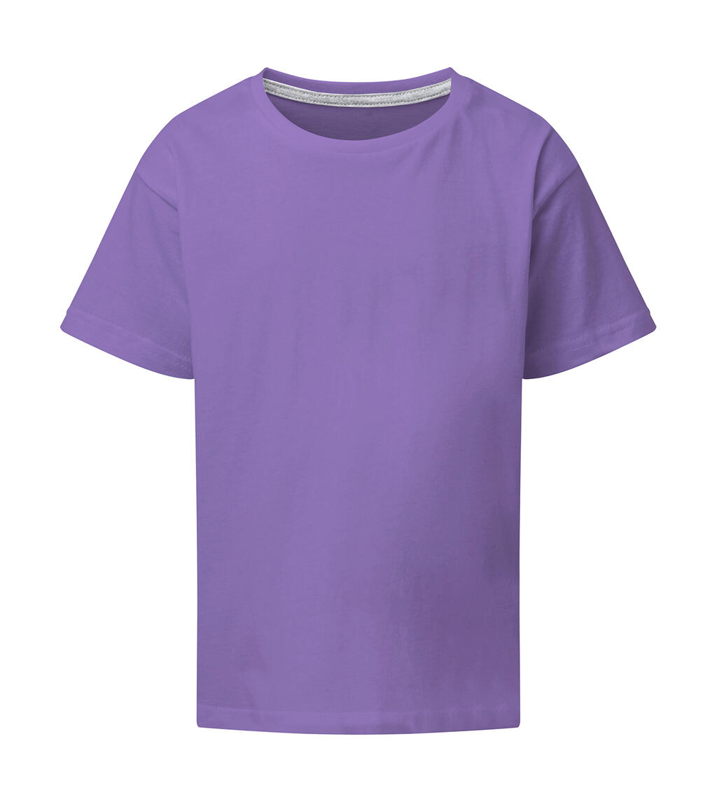 T-shirt enfant imprimé parfait sans étiquette - 348 - Aster Violet
