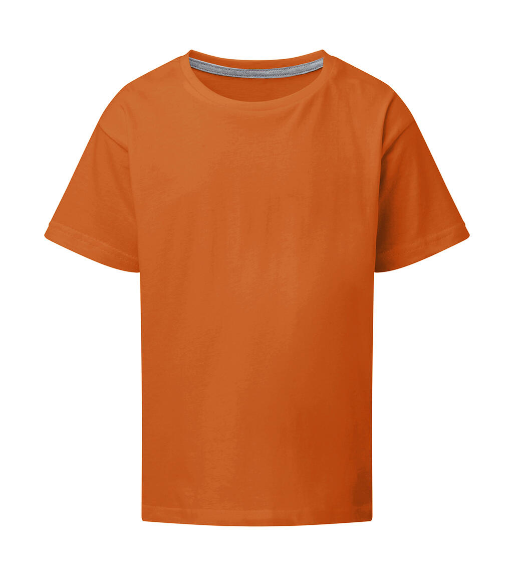 T-shirt enfant imprimé parfait sans étiquette - 410 - Orange