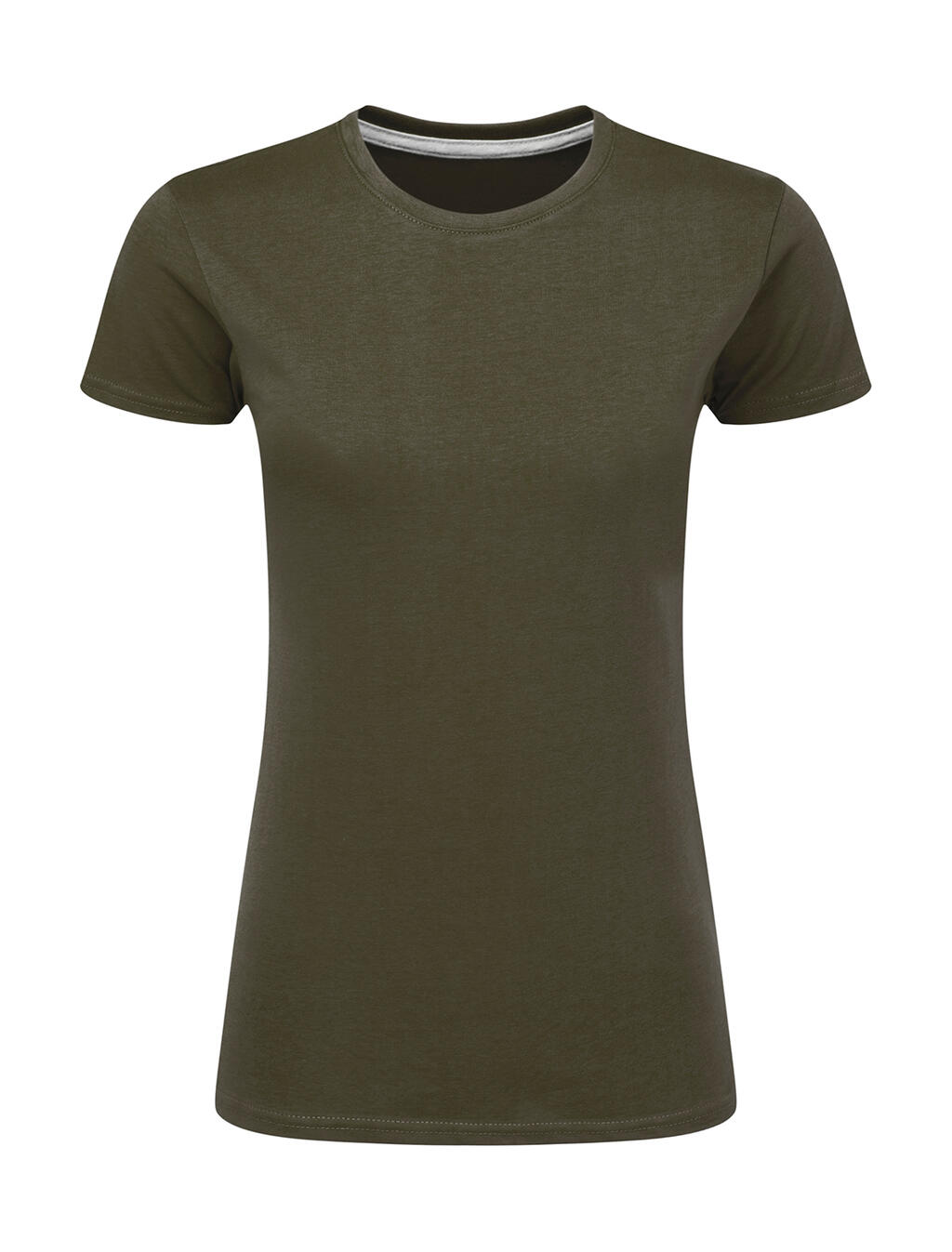 T-shirt donna Signature Senza Etichetta - 506 - Military Green