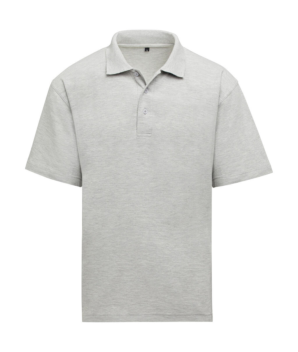 Polo Unisex - 123 - Heather Grey