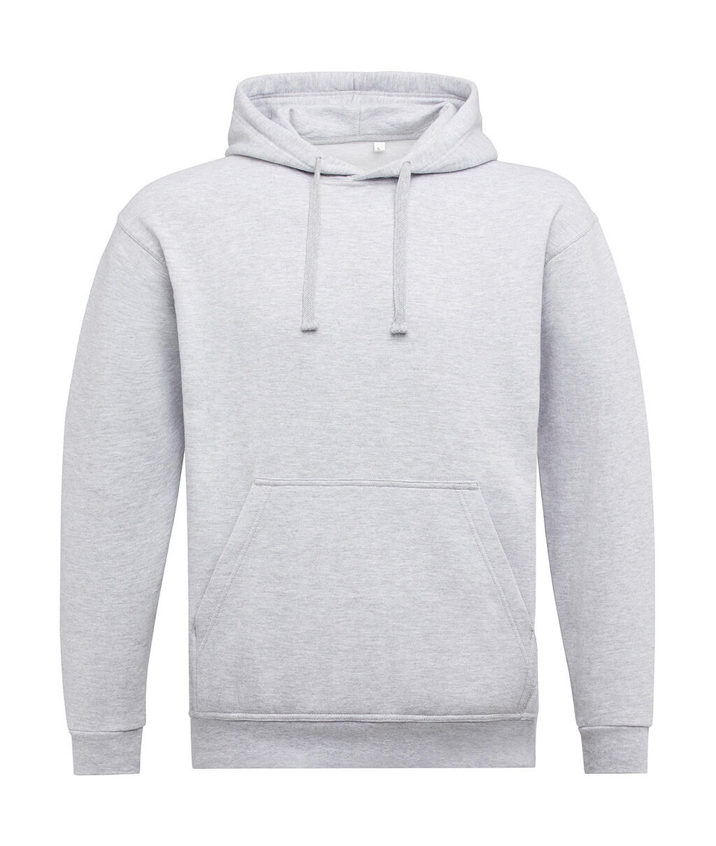 Sweat à capuche unisexe - 123 - Gris chiné
