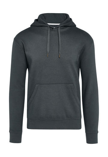 Sweat à capuche sans étiquette - 130 - Gris foncé