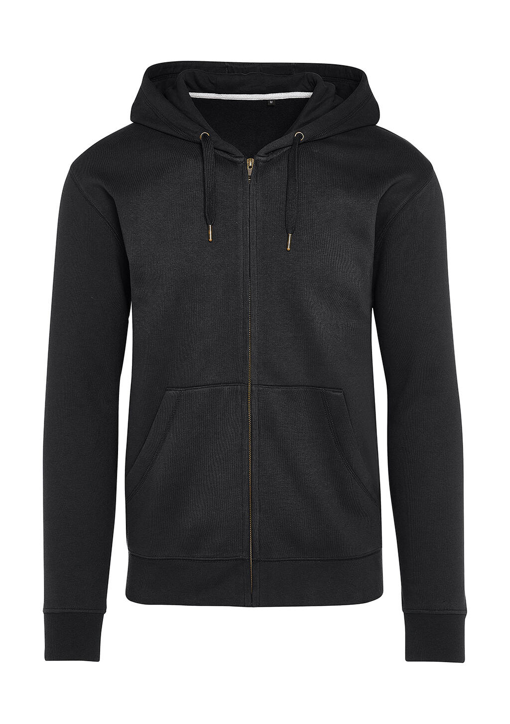 Sweat à capuche zippé sans étiquette signature - 104 - Noir Foncé