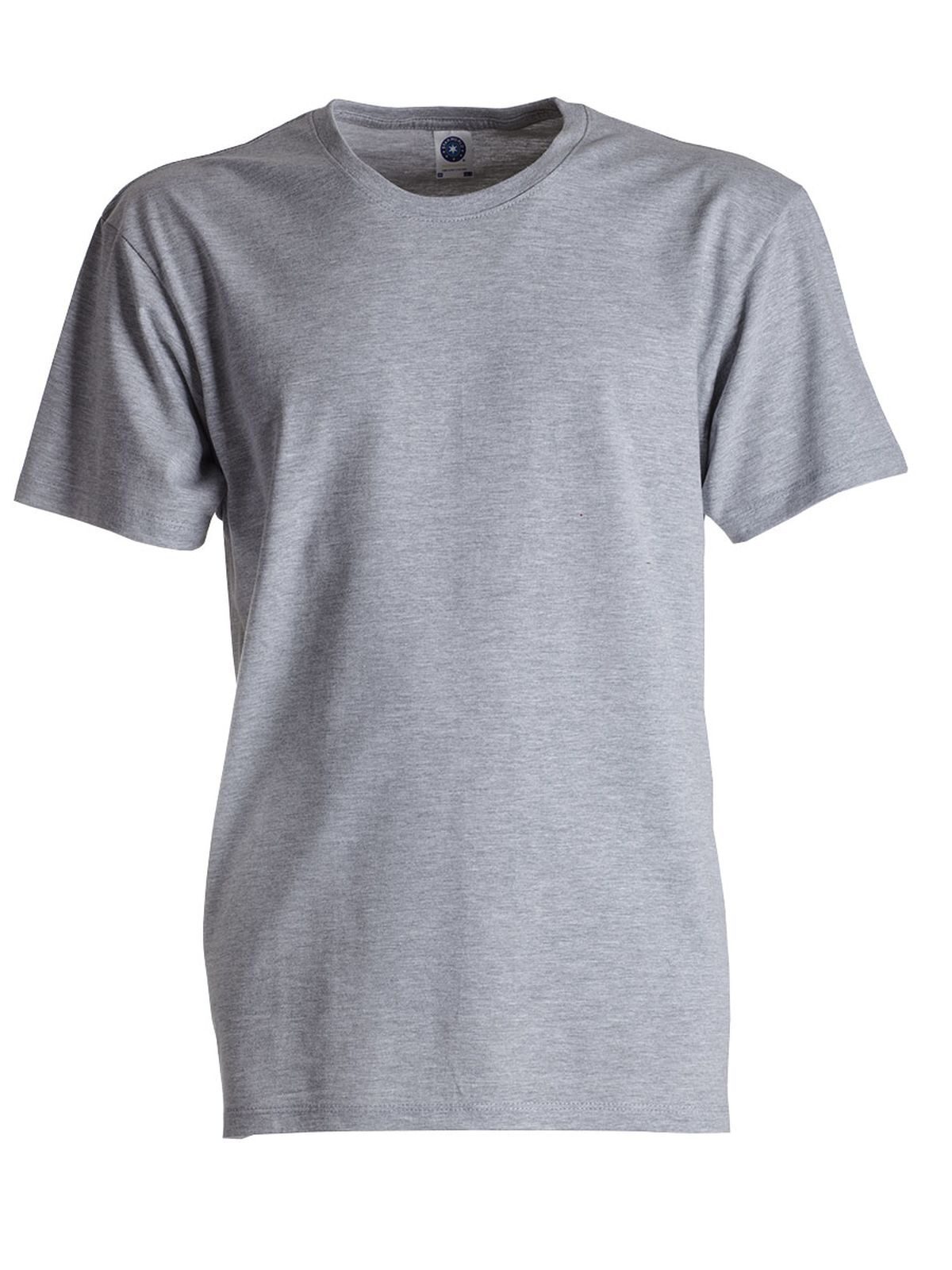 T-shirt de détail - 9 - Gris chiné