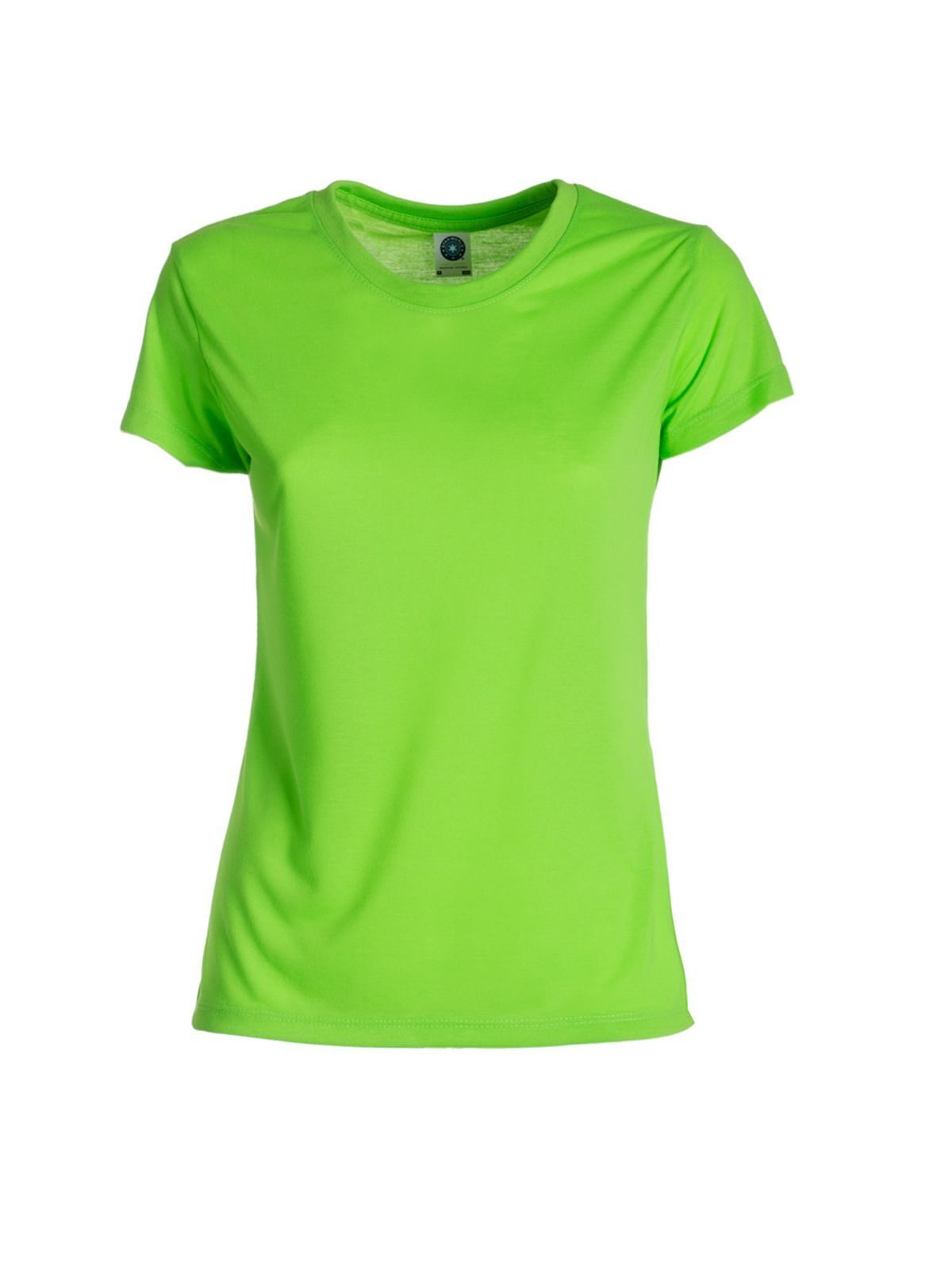 Damen-Performance-T-Shirt - 77 - Fluoreszierendes Grün